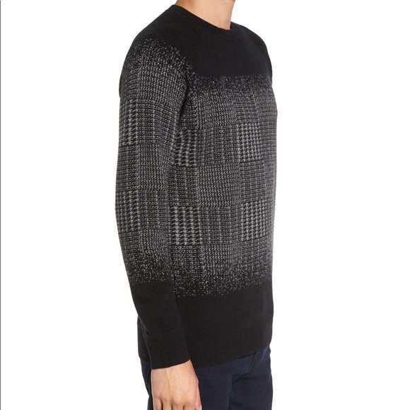 SLATE & STONE Block Pattern Wool Sweater - Picture 4 of 7